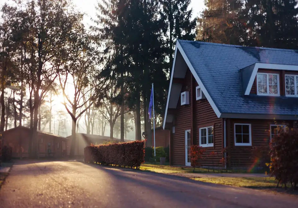 Entrance of a residential home
