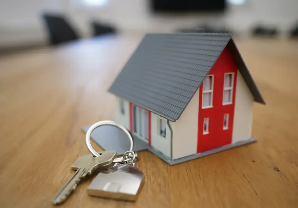 Handing over the keys to a new home